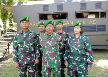 Bekangdam I/ BB, Gelar Dapur Lapangan Bagi Prajurit TNI Pada Pengamanan Penyelenggaraan F1H20