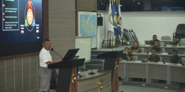 Kuliah Umum Laksamana Madya TNI (Purn) Achmad Taufiqoerrochman Kepada Pasis Dikreg Seskoal Angkatan Ke-61 Ta 2023