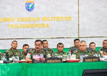 Pangdam Tanjungpura Buka Rapim Kodam XII/Tpr TA 2023
