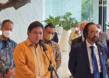Surya Paloh Akan Temui Airlangga Hartarto Hari Ini di DPP Golkar