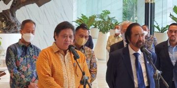 Surya Paloh Akan Temui Airlangga Hartarto Hari Ini di DPP Golkar