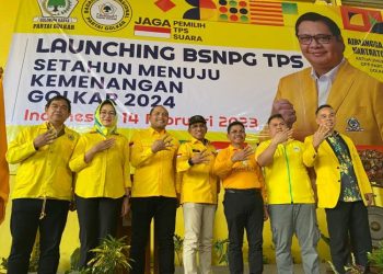 Bersiap Menang Pemilu 2024,  Golkar Luncurkan BSNPG TPS Nasional