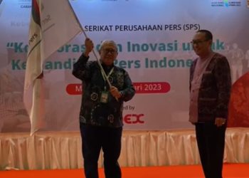 Januar P. Ruswita, Ketua Umum Serikat Perusahaan Pers (SPS) 2023 – 2027