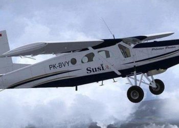 Pesawat Susi Air Terbakar di Nduga Papua