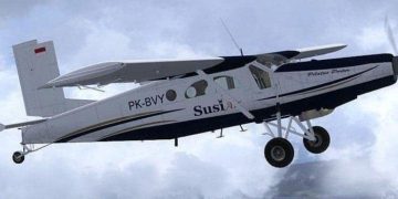 Pesawat Susi Air Terbakar di Nduga Papua