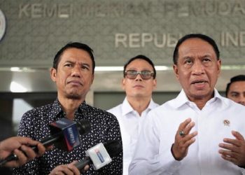 Jokowi Ijinkan Zainudin Amali Fokus di PSSI