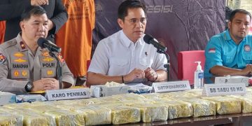 Bareskrim Polri Gagalkan Penyelundupan 50 Kg Sabu Jaringan Malaysia