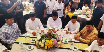 Momen Anies Satu Meja dengan Airlangga, JK, AHY dan Surya Paloh Saat Bukber