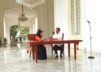Jokowi Resmi Terdaftar Sebagai Pemilih di Pemilu 2024