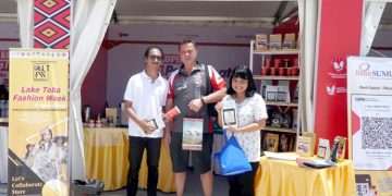 UMKM Binaan Kabupaten Humbahas Nikmati Keuntungan di Event F1H2O di Balige