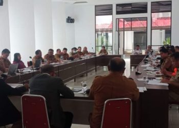 Pemkab Humbahas Bahas Penyusunan Ranperda Pajak dan Retribusi