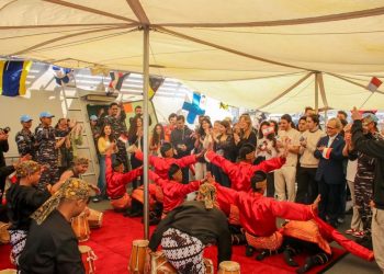 Satgas MTF TNI AL Berperan Sebagai Peacekeeper, Duta Budaya dan Duta Pariwisata Indonesia