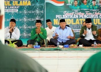 Plt Bupati Langkat Hadir Di Istighotsah NU Ponpes Ulumul Quran
