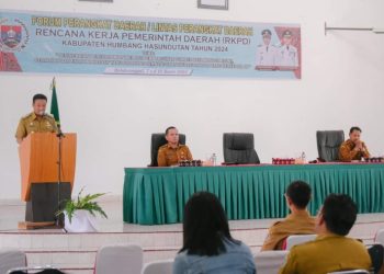 Wakil Bupati Humbahas Buka Forum Perangkat Daerah atau Lintas Perangkat Daerah
