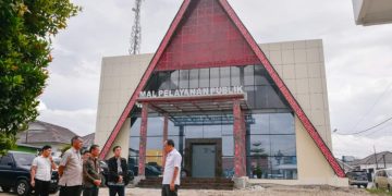 Bupati Humbahas Tinjau Rumah Kemasan dan MPP