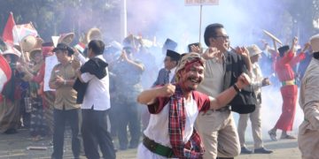 Kemeriahan Upacara HUT Ke- 26 Kota Bekasi