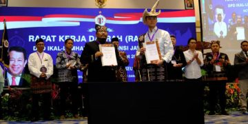 Perkuat Peran Kebangsaan Alumni Lemhannas Jatim MoU dengan 14 lembaga