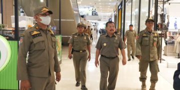 Kembali Gelar GDN, Satpol PP Kota Bekasi Bergerak ke Mall dan Pusat Pertokoan