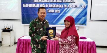 TNI AL Tumbuhkan Nilai-Nilai Pancasila Pada Generasi Muda