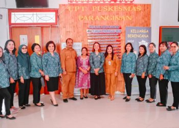 Ketua TP PKK Humbahas Buka Pencanangan IVA Tes di Paranginan