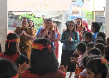 TP PKK Humbahas Sosialisasi PHBS di Parlilitan