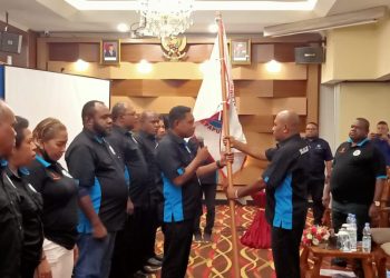 Mozes Rudi Timisela Nahkodai IKALJATIM di Kabupaten Manokwari