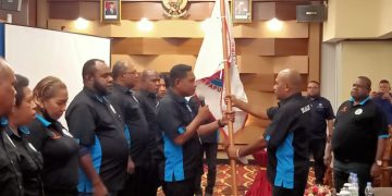 Mozes Rudi Timisela Nahkodai IKALJATIM di Kabupaten Manokwari