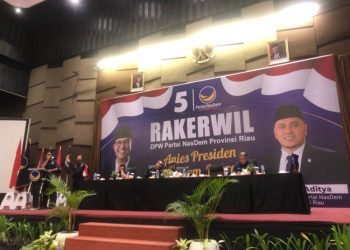 Rakerwil Partai NasDem Riau Bahas Nama Caleg dan Strategi Menangkan Pemilu 2024