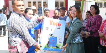 Bunda Paud Kabupaten Humbahas Kunker ke Desa Sanggaran II Kecamatan Onanganjang