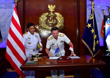 TNI AL-RAN Tingkatkan Kerja Sama Wujudkan Stabilitas di Kawasan