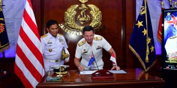 TNI AL-RAN Tingkatkan Kerja Sama Wujudkan Stabilitas di Kawasan