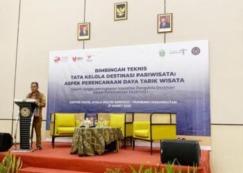 Bimtek Tata Kelola Destinasi Pariwisata Digelar di Humbahas