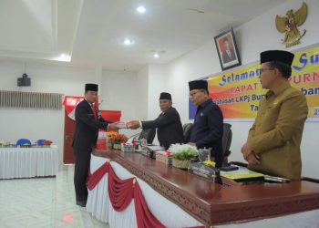 Wakil Bupati Humbahas Sampaikan Nota Pengantar LKPj TA. 2022