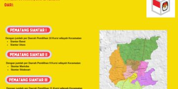 Dapil dan Alokasi Kursi Anggota DPRD Pada Pemilu 2024 Dari Kota Pematang Siantar