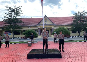 Kapolres Toba : “Hindari Narkoba Dan Tetap Jaga Nama Baik Institusi Polri!”