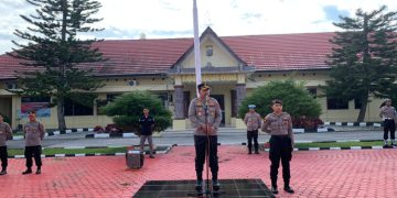 Kapolres Toba : “Hindari Narkoba Dan Tetap Jaga Nama Baik Institusi Polri!”