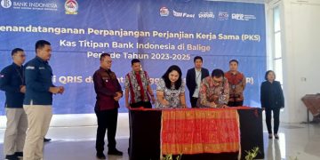 BI Area Sibolga Gelar Penandatangan Perpanjangan Perjanjian Kerjasama dan Penambahan Plafon Kas Titipan Sebesar 200 Miliar, Antara BI Area Sibolga Ke- BNI, Periode 2022- 2025