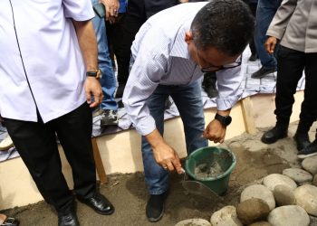 Bupati Toba Hadiri Peresmian Pembangunan Stadion Madya Atletik Sumatera Utara