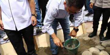 Bupati Toba Hadiri Peresmian Pembangunan Stadion Madya Atletik Sumatera Utara