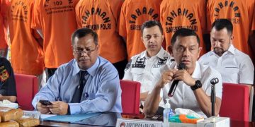 Polri Gagalkan Peredaran 8,3 Liter Sabu Cair yang Dikendalikan Napi