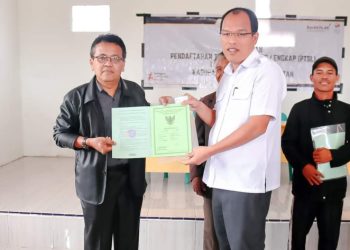 Badan Pertanahan Nasional Laksanakan Penyuluhan PTSL di Humbang Hasundutan