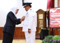 Marhaen Djumadi Dilantik Jadi Bupati Pada HUT Ke-1.086 Nganjuk
