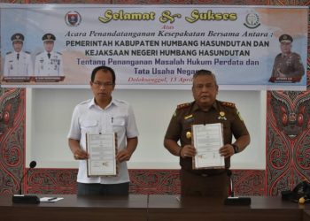 Bupati dan Kajari Humbahas Sepakat Tangani Masalah Bidang Hukum Perdata dan TUN