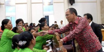 Bupati Humbahas Hadiri Paskah Raya GKPI Sub Humbang Wilayah VII