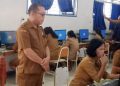 Sebanyak 66 PNS Humbahas Ikuti Persyaratan Ujian Kenaikan Pangkat Sistem CAT