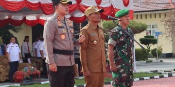 Jelang Hari Raya Idul Fitri Polres Toba Gelar Apel Pasukan Operasi Ketupat 2023