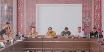 Tim Terpadu Pemkab Humbahas Gelar Rapat Tangani Konflik Sosial Jelang Hari Raya Idul Fitri