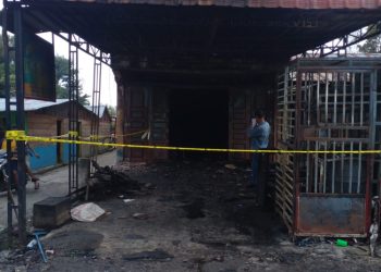 Satu Rumah Warga di Humbahas Terbakar, Diduga Akibat Korsleting Listrik