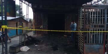Satu Rumah Warga di Humbahas Terbakar, Diduga Akibat Korsleting Listrik