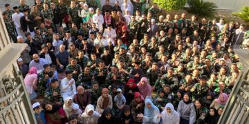 Uniknya Idul Fitri Satgas TNI AL di Libanon
